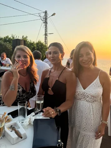Sunset Gathering at Karam Residence in Amchit